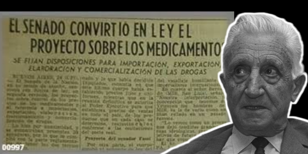 EL DÍA QUE ILLIA FRENÓ A LOS LABORATORIOSEn 1964 Arturo Oñativia, el ministro de Salud de Arturo Illia, sacó dos leyes por las que pusieron el grito en el cielo los laboratorios. Quienes no tardarían en responder